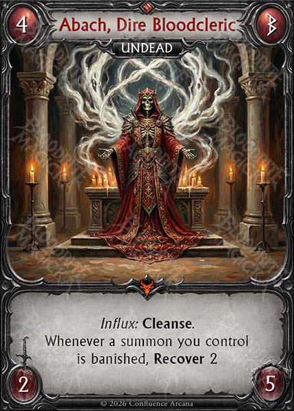 Abach, Dire Bloodcleric